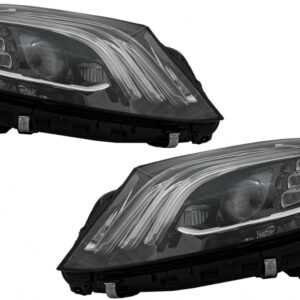 Headlights Full LED suitable for Mercedes S-Class W222 Maybach X222 (2013-2017) Facelift Look