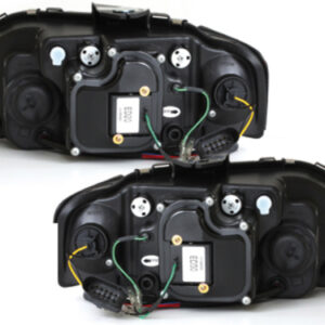 Headlights LED DRL DAYLIGHT suitable for Audi A3 8P (05.2003-03.2008) Black