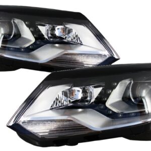 Headlights LED DRL suitable for VW Tiguan MK I Facelift (2012-2015) OEM Xenon Design