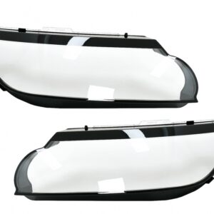 Headlights Lens Glasses suitable for Land Range Rover Sport SUV L494 (2013-2017) Clear Glass Optics