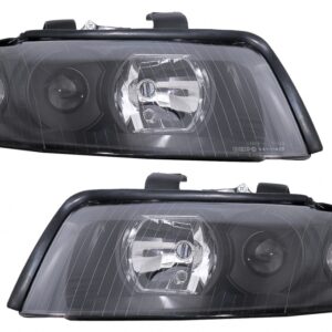 Headlights suitable for Audi A4 B6 (2000-2004) RHD or LHD Black