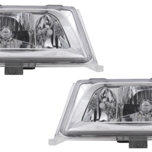 Headlights suitable for Mercedes E Class W124 S124 C124 A124 (01.1985-04.1993) Chrome