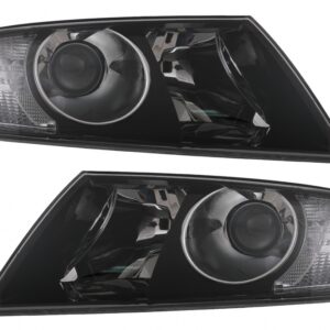 Headlights suitable for Skoda Octavia II (2004-2008) Black