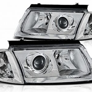 Headlights suitable for VW Passat B5 3B (11.1996-08.2000) Chrome H7/H7