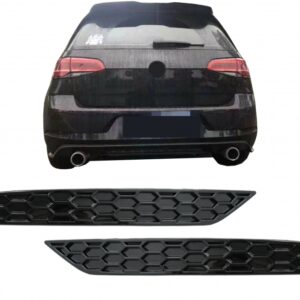 Honeycomb Rear Bumper Reflector Cover suitable for VW Golf 7.5 (2017-2019)