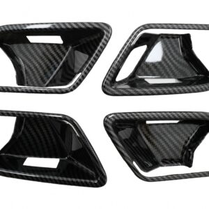 Inner Door Cover Handle Bowl Trim suitable for Mercedes A-Class W177 V177 (2018-Up) LHD Carbon