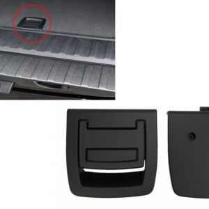 Interior Rear Trunk Mat Floor Carpet Handle Black suitable for BMW 5 Series E61 (2003-2010) X5 E70 (2007-2013) X6 E71 E72 (2008-2015)