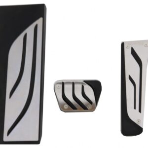 Kit of Pedal Footrest suitable for BMW 1 Series F20 (2011+) 2 Series F22 (2014+) 3 Series F30 (2011+) 4 Series F32 (2013+) X3 F25 (2011+) X5 F15 (2013+) X6 F16 (2016+)  Automatic
