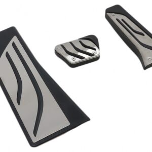 Kit of Pedal Footrest suitable for BMW 5 Series F10 (2010+) BMW 6 Series F12 F13 (2012+) BMW X3 F25 (2011+) BMW X4 F26 (2014+) Automatic Gearbox