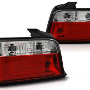 LED BAR Taillights suitable for BMW 3 Series E36 Sedan (12.1990-08.1999) Red White