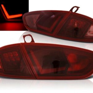 LED Bar Taillights suitable for Seat Leon 1P1 Facelift (03.2009-2012) Red