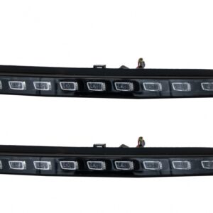 LED DRL Daytime Running Lights suitable for Audi Q7 4L (2006-2009) Turning Lights Facelift Design