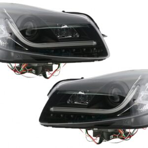 LED DRL Headlights suitable for Opel Insignia (2008-2012) Daytime Running Lights Black