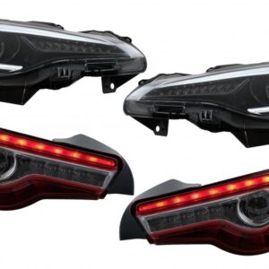 LED Headlights with Taillight Full LED suitable for Toyota 86 (2012-2019) Subaru BRZ (2012-2018) Scion FR-S (2013-2016) with Sequential Dynamic Turning Lights