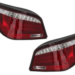 LED Lightbar Taillights suitable for BMW 5 Series E60 (04.2003-03.2007) Red White
