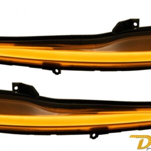 LED Mirror Turn Signal Light Marker Lamp suitable for Mercedes C-Class W205 (2014-2018) E-Class W213 (2016 -2018) S-Class W222 (2013-2017) Smoke