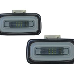 LED Rear Bumper Fog Lamp Light Bar suitable for Mercedes G-Class W463 (1989-2015) Smoke