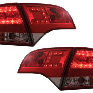 LED Taillights suitable for Audi A4 B7 Avant 8ED (11.2004-2007) Red Clear