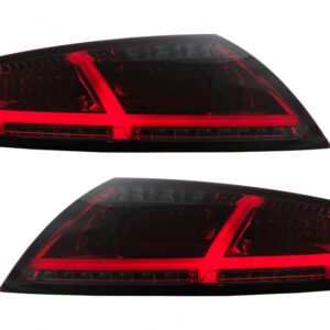LED Taillights suitable for Audi TT 8J (04.2006-02.2014) Red Smoke Dynamic Turning Lights