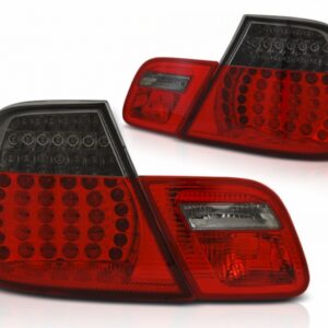 LED Taillights suitable for BMW 3 Series E46 Coupe 2D (04.2003-2005) Red Smoke