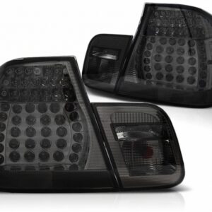 LED Taillights suitable for BMW 3 Series E46 Sedan (05/1998-08/2001) Smoke