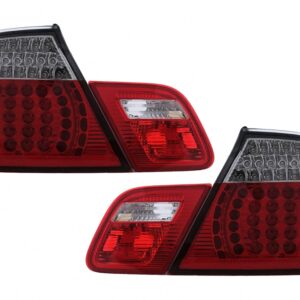 LED Taillights suitable for BMW 3 Series E46 Cabrio (2000-03.2003) Red White
