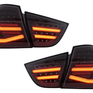 LED Taillights suitable for BMW 3 Series E90 LCI (2009-2011) Smoke Dynamic Turning Lights