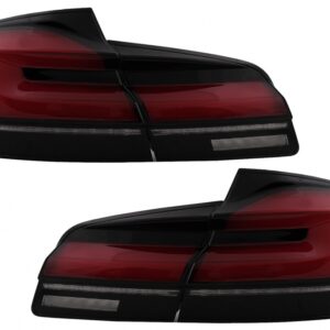 LED Taillights suitable for BMW 5 Series F10 (2011-2017) with Dynamic Sequential Turning Light Upgrade to LCI G30 Design