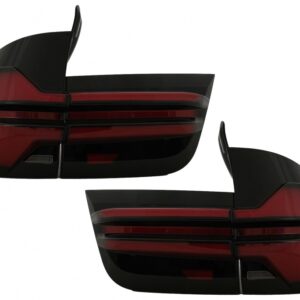 LED Taillights suitable for BMW X5 E70 (2007-2013) Light Bar Upgrade to G05 LCI Design