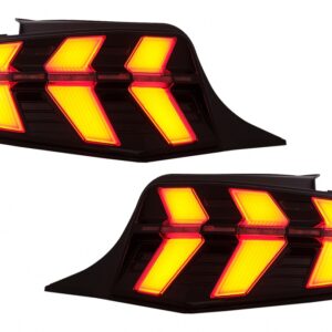 LED Taillights suitable for Ford Mustang V Pre-Facelift (2010-2012) Smoke 7 Modes with Dynamic Sequential Turning Lights