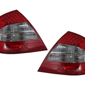 LED Taillights suitable for Mercedes E-Class W211 Limousine (2002-04.2006) Red/Smoke