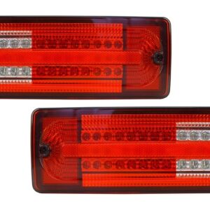 LED Taillights suitable for Mercedes G-Class W463 (1989-2015) Red Clear