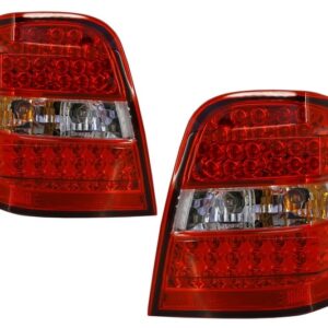 LED Taillights suitable for Mercedes M-Class W164 (2005-2008) Red Clear