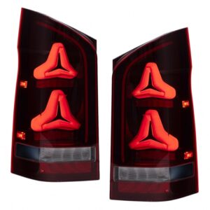 LED Taillights suitable for Mercedes V-Class W447 (2014-2024) Single Rear Door Dynamic Turning Lights
