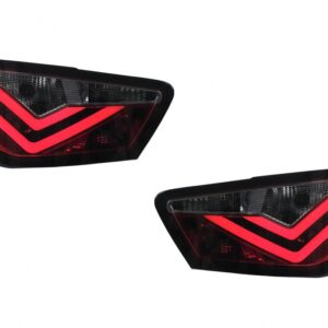 LED Taillights suitable for Seat Ibiza 6J Hatchback 3 Doors (2008-2012) Smoke