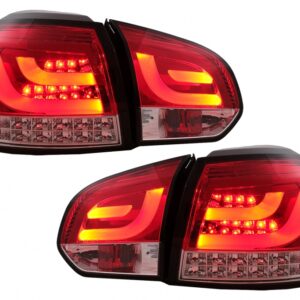 LED Taillights suitable for VW Golf 6 VI (2008-2013) Red Clear