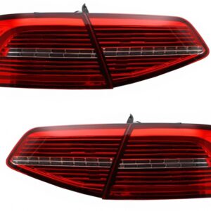 LED Taillights suitable for VW Passat B8 3G (2015-2019) Limousine Matrix R line with Sequential Dynamic Turning Lights
