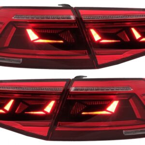 LED Taillights suitable for VW Passat B8 3G (2015-2019) Limousine Sequential Dynamic Turning Lights B8.5 Design