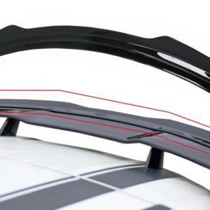Lip Extension Roof Spoiler suitable for Mercedes A-Class W176 (2012-2018) W177 (2018-Up) GLA SUV X156 (2014-2019) H247 (2020-Up) Piano Black Add-On