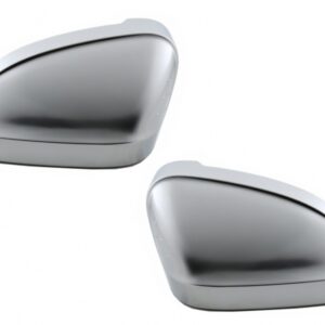 Mirror Covers suitable for Audi A4 B9 (2016-) Extinction Aluminium Plated Complete Housing