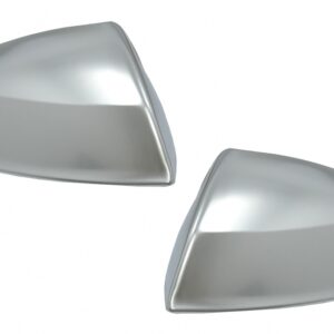 Mirror Covers suitable for Audi Q7 4M (2015-2019) Q5 (2017-2020) Extinction Aluminium Plated Complete Housing With Side Assist RS Design