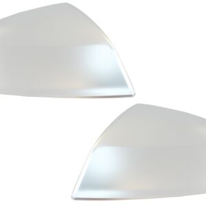 Mirror Covers suitable for Audi Q7 4M Q5 (2017-up) Extinction Aluminium Plated Complete Housing Without Side Assist RS Design