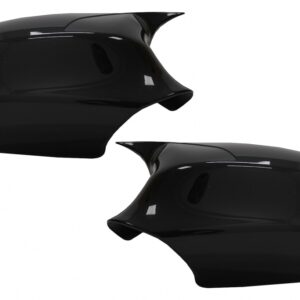 Mirror Covers suitable for BMW 3 Series E90 E91 LCI (2008-2011) M Sport Design Glossy Black