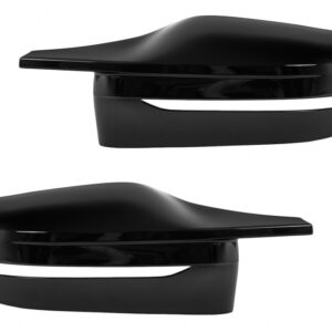 Mirror Covers suitable for BMW 3 Series G20 G21 G28 (2017-up) Piano Black M Sport Design LHD