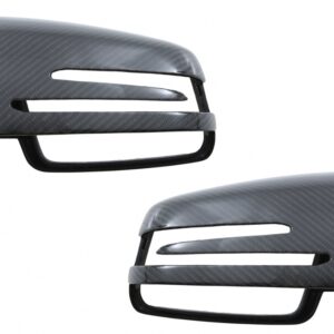 Mirror Covers suitable for Mercedes W176 W246 W204 C204 S204 W117 C117 X117 W218 C218 Facelift W212 S212 W207 A207 X156 X204 W221 Real Carbon Fiber