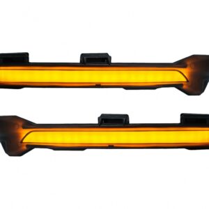 Mirror Dynamic Turn Signal Light Lamp SMOKE LED SEQ suitable for VW Golf 7 Hatchback Variant (2013-2017) Touran II (2015-Up)