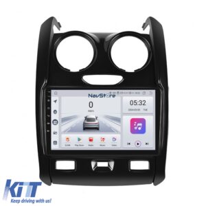 Navigation for Android Dedicated Dacia Duster (2010-2020), 9 Inch, 4Gb Ram, 64Gb Storage, Bluetooth, WiFi, Carplay