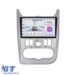 Navigation for Android Dedicated Dacia Logan Duster Sandero (2008-2013), 9Inch, 4Gb Ram, 64Gb Storage, Bluetooth, WiFi, Carplay