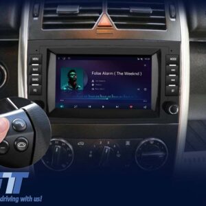 Navigation for Android Dedicated Mercedes Vito Sprinter Viano B200 A B Class (2005-2012), 7 Inch, 4Gb Ram, 64Gb Storage, Bluetooth, WiFi, Carplay