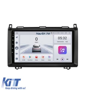 Navigation for Android Dedicated Mercedes Vito Sprinter Viano B200 A B Class (2005-2012), 9 Inch, 4Gb Ram, 64Gb Storage, Bluetooth, WiFi, Carplay